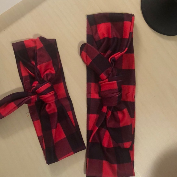 NWOT Mom and Daughter Tie Headband Set - Picture 2 of 4